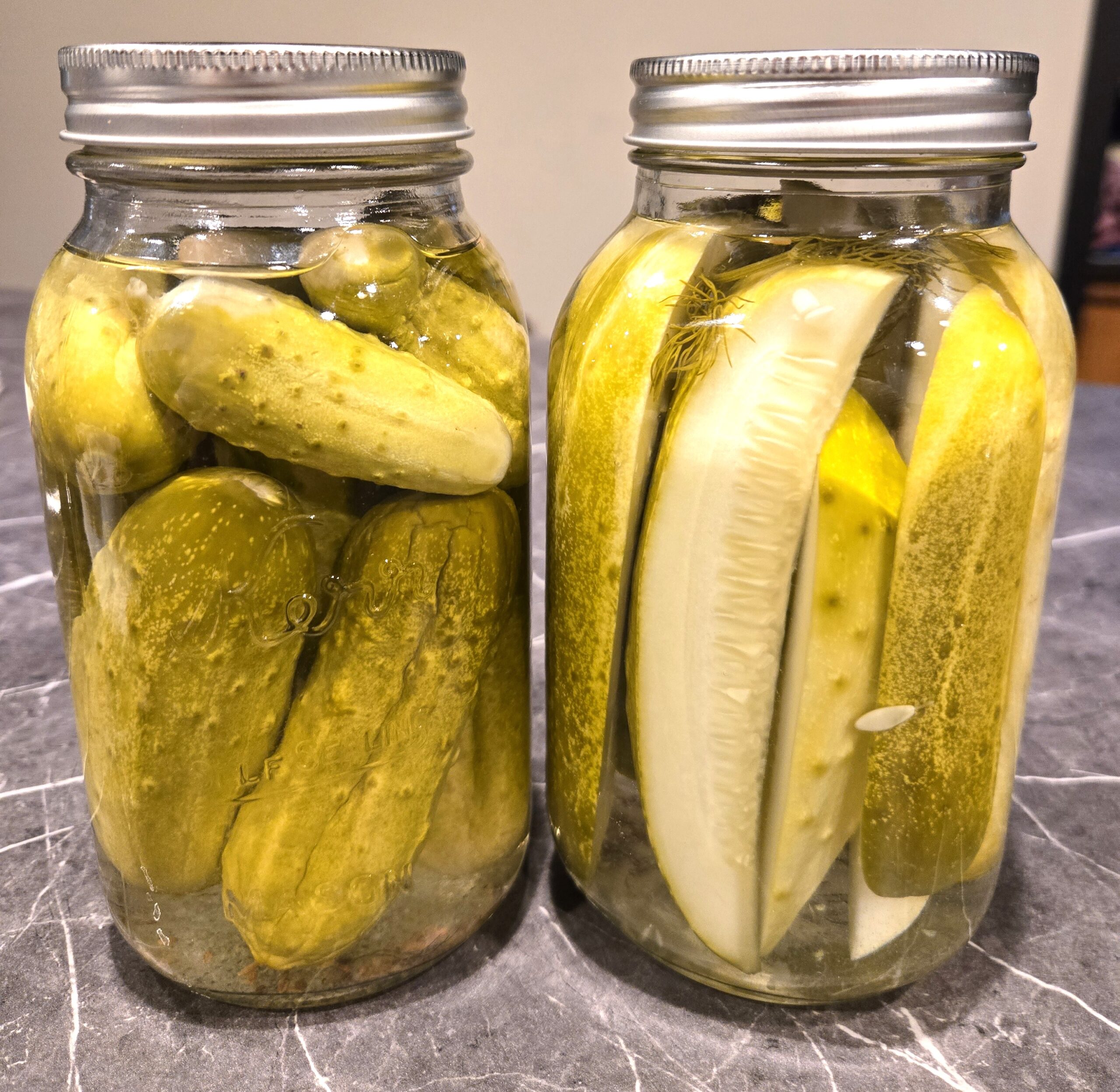 easy homemade dill pickles